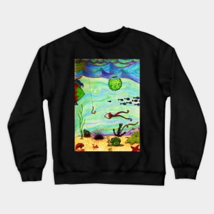 U is for Underwater Crewneck Sweatshirt